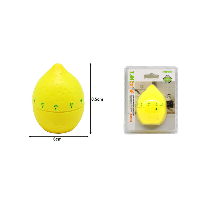 TEMPORIZADOR DE COCINA EN FORMA DE LIMON 1