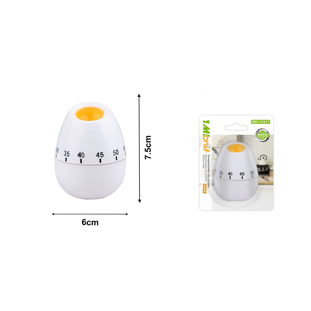 TEMPORIZADOR DE COCINA EN FORMA DE HUEVO 1