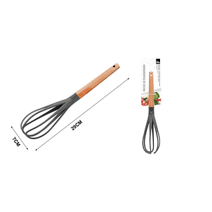 BATIDOR MANUAL DE HUEVOS 29X7CM UTENSILIO DE COCINA