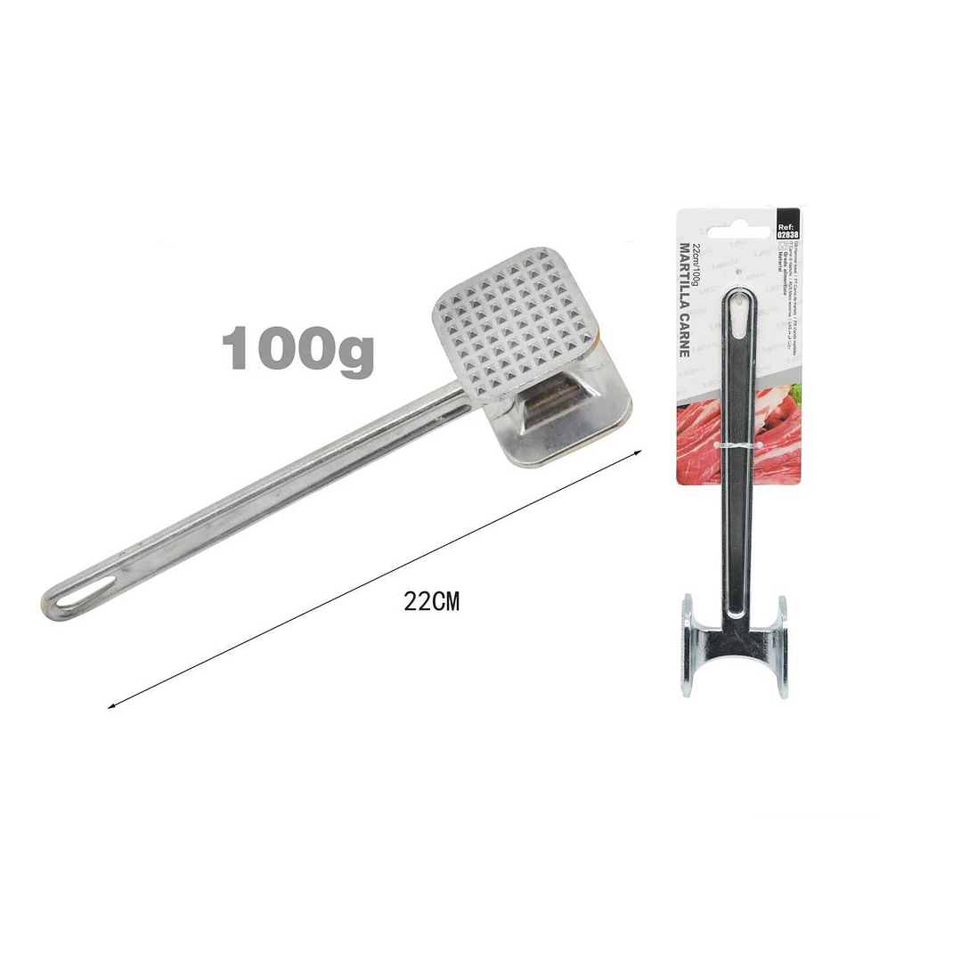 MARTILLO ABLANDADOR DE CARNE 22CM 1