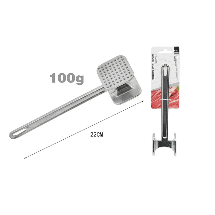 MARTILLO ABLANDADOR DE CARNE 22CM 1