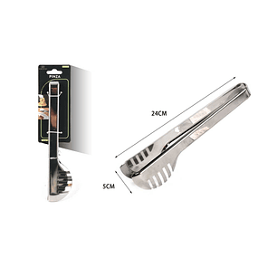 PINZA BUFFET RANURADA DOBLE 24CM