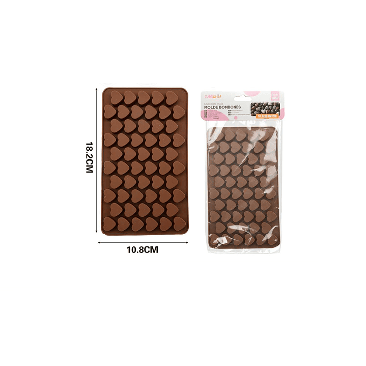 MOLDE DE SILICONA PARA BOMBONES 18.2CM 1
