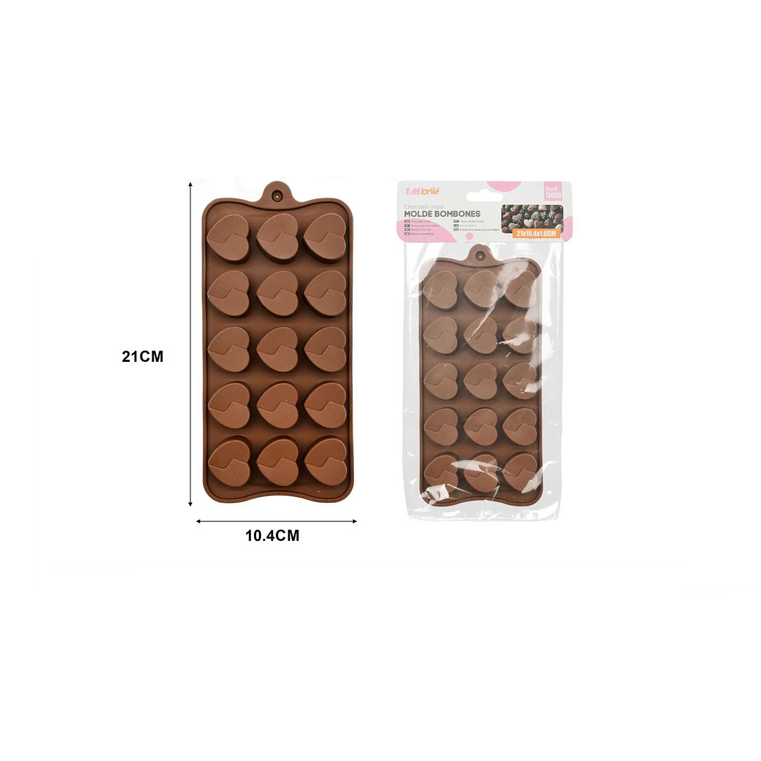 MOLDE DE SILICONA PARA BOMBONES 21CM 1