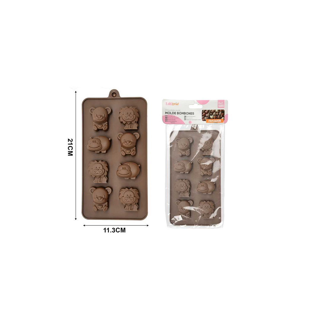 MOLDE DE SILICONA PARA BOMBONES 21CM 1