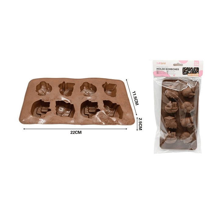 MOLDE DE SILICONA PARA BOMBONES 22CM 1