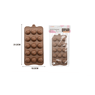 MOLDE DE SILICONA PARA BOMBONES 21.2CM