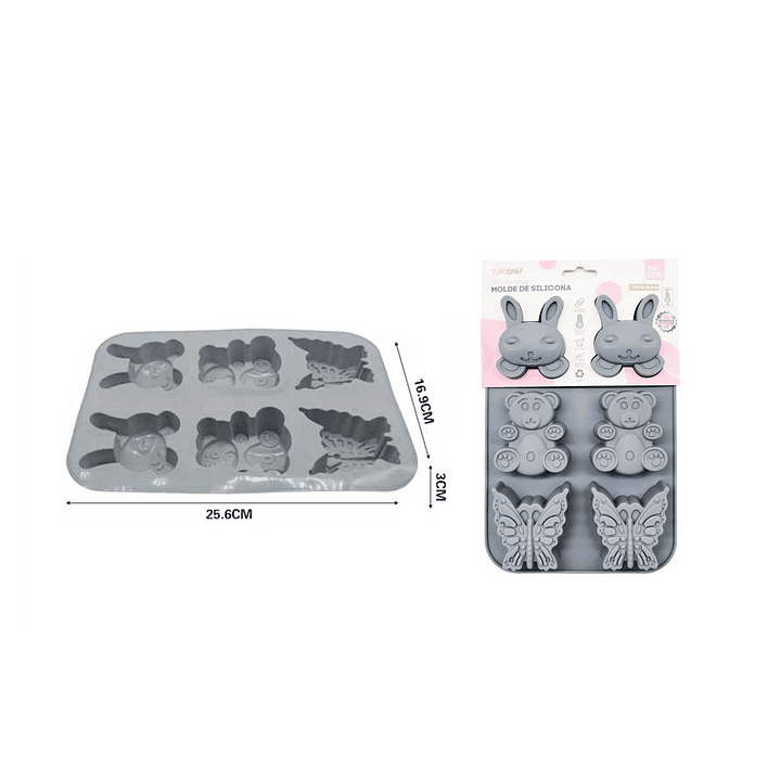 MOLDE DE SILICONA 25.6CM 1