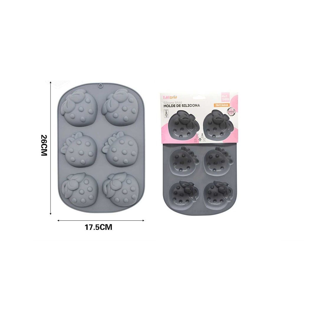 MOLDE DE SILICONA 26CM   1