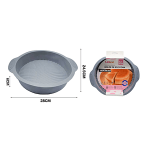 MOLDE DE SILICONA 28CM