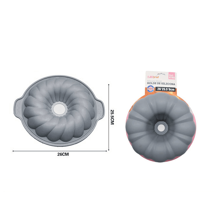 MOLDE DE SILICONA 26CM 1