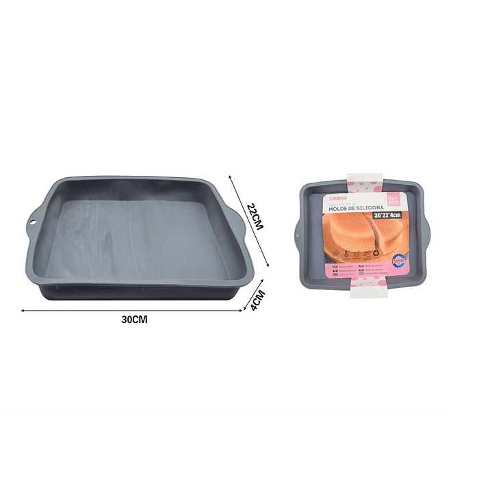 MOLDE DE SILICONA 30CM 1