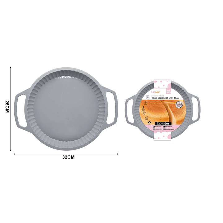 MOLDE DE SILICONA 32CM 1