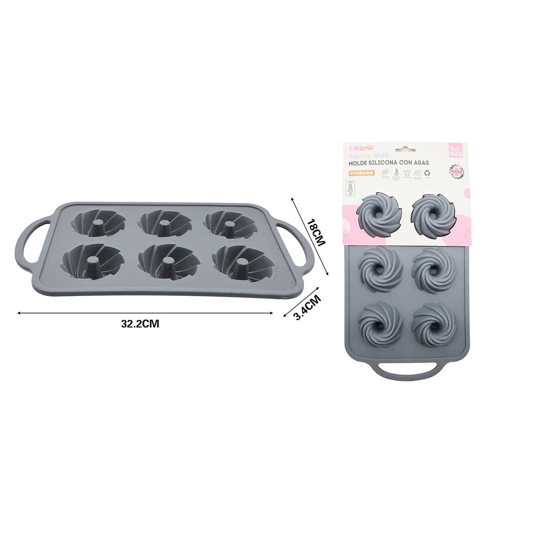 MOLDE DE SILICONA 32.2CM 1