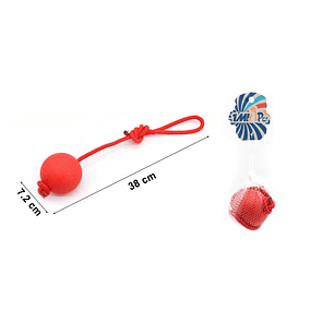 JUEGUETE BOLA MASCOTA 7.2CM