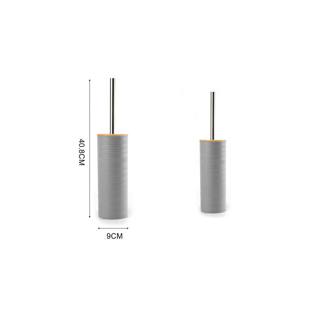   CEPILLO PARA INODORO CON TAPA DE BAMBÚ  3