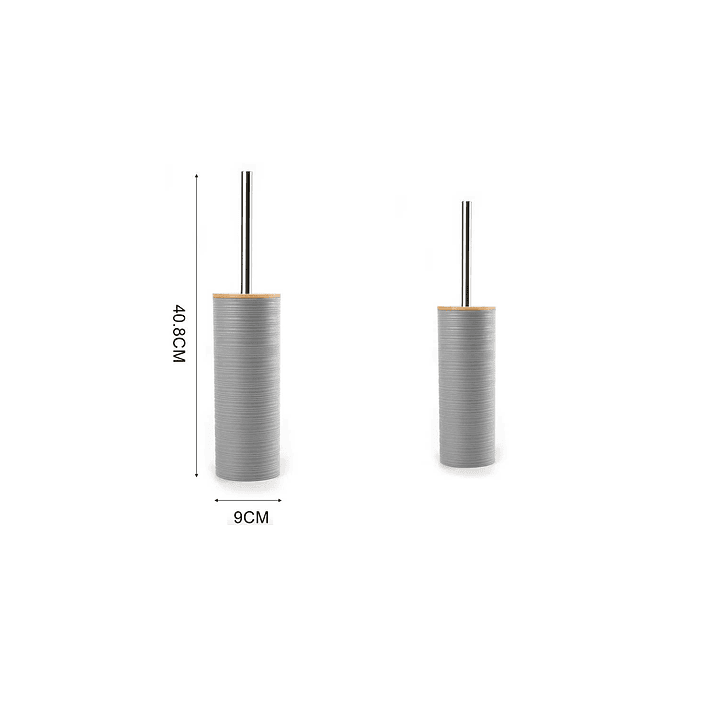   CEPILLO PARA INODORO CON TAPA DE BAMBÚ  3