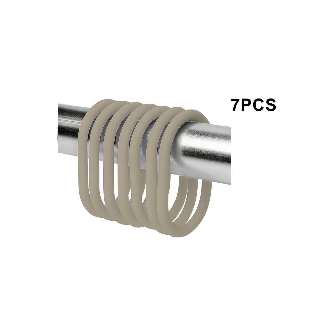 SUJETADOR PARA CORTINA DE BAÑO DE PLÁSTICO 5