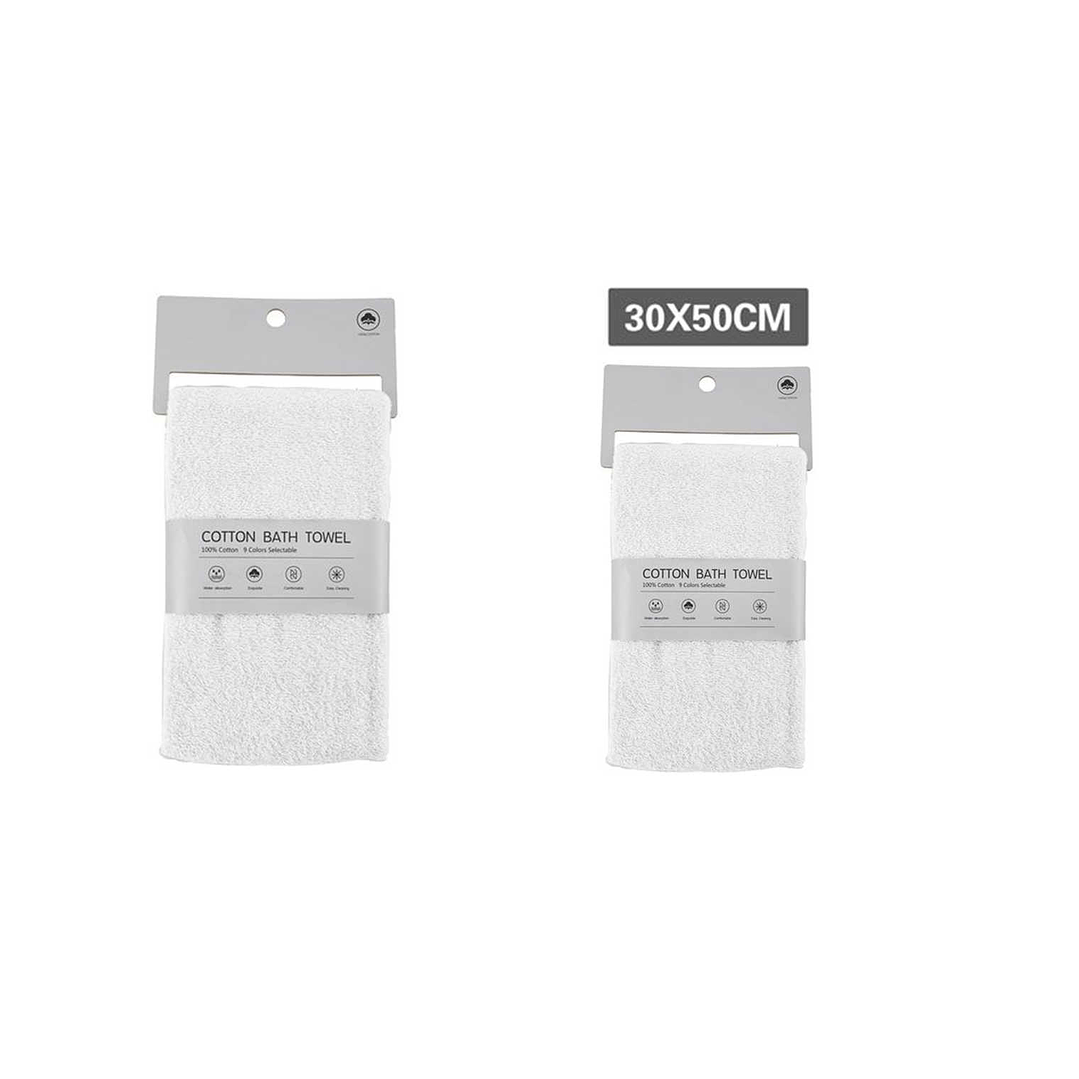 TOALLA DE MANO DE ALGODÓN 30X50CM 1