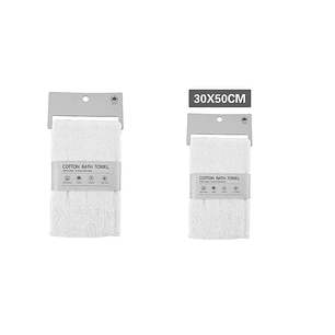 TOALLA DE MANO DE ALGODÓN 30X50CM