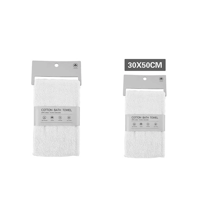 TOALLA DE MANO DE ALGODÓN 30X50CM 1