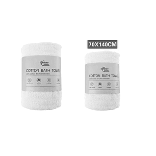 TOALLA DE BAÑO DE ALGODÓN 70X140CM
