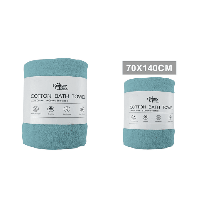 TOALLA DE BAÑO DE ALGODÓN 70X140CM 4