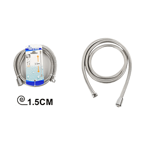 MANGUERA PARA DUCHA FLEXIBLE 1,5M ACERO INOXIDABLE