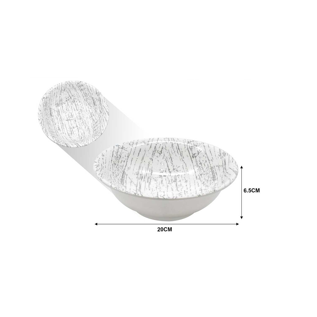 BOL DE MELAMINA 8'' 20 x 6.5 CM 1