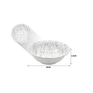 BOL DE MELAMINA 8'' 20 x 6.5 CM