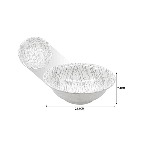 BOL DE MELAMINA 9'' 22.4 X 7.4 CM