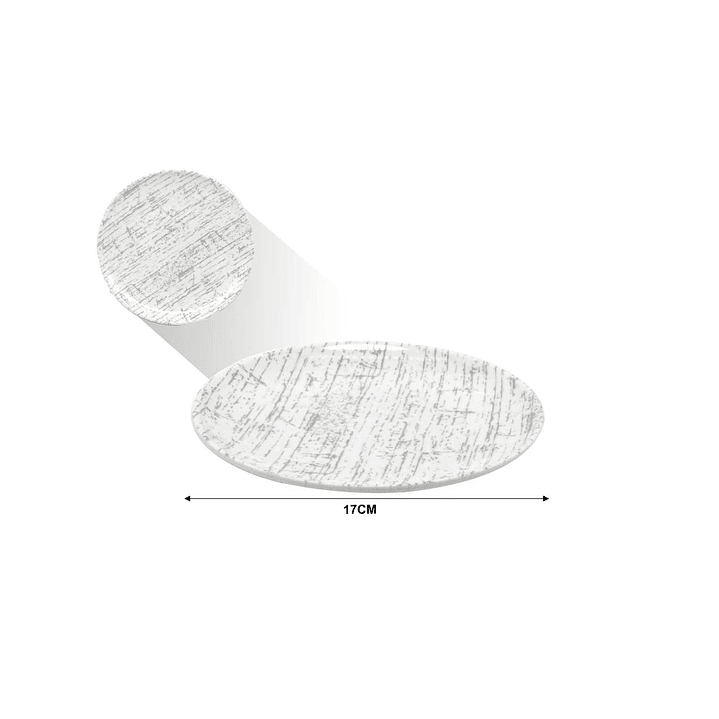 PLATO DE MELAMINA 7'' 17 CM 1