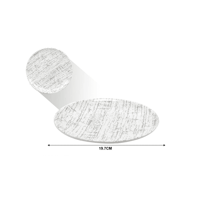 PLATO DE MELAMINA 8'' 19.7 CM 1