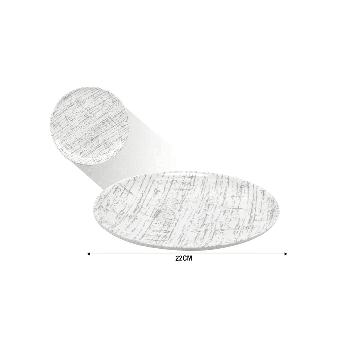 PLATO DE MELAMINA 9'' 22 CM 1