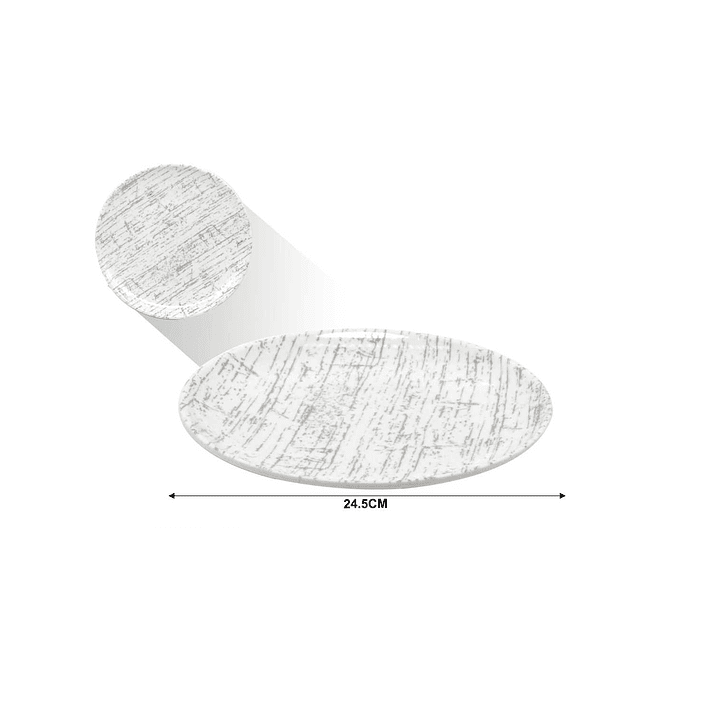 PLATO DE MELAMINA 10'' 24.5 CM 1