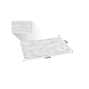 BANDEJA CUADRADA DE MELAMINA 10'' 25.2 X 18 CM 