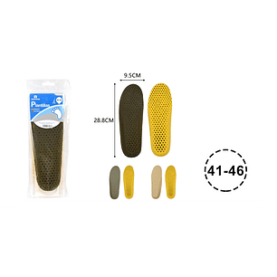 PLANTILLAS PARA ZAPATOS RECORTABLES TALLA 41-46CM