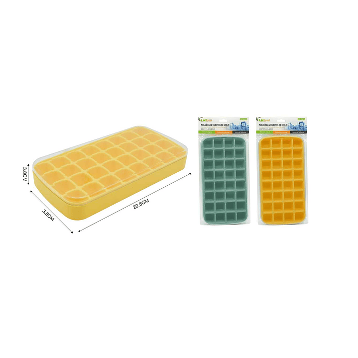 MOLDE PARA CUBITOS DE HIELO 22.5CM 1
