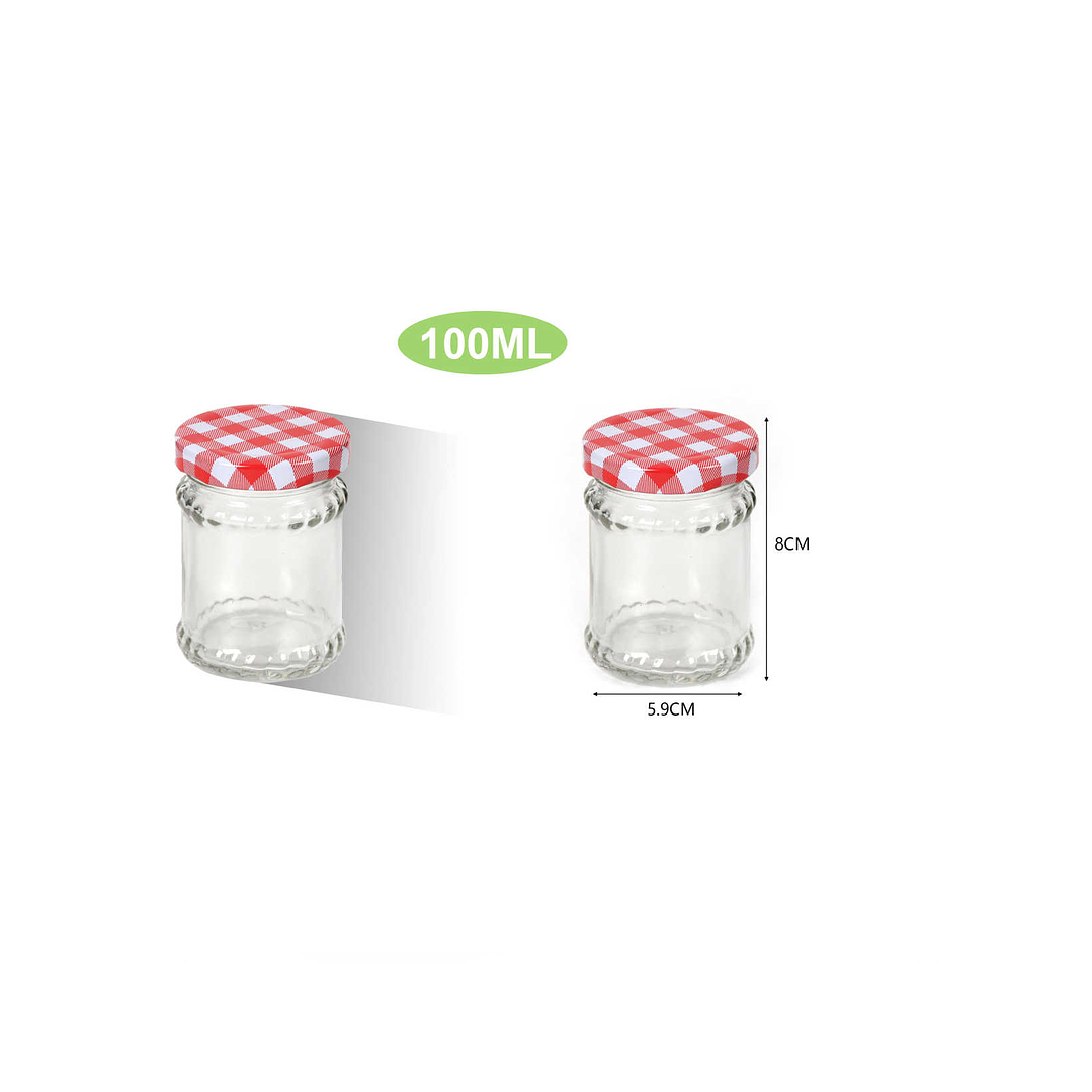 FRASCO DE VIDRIO CONSERVERO 100ML 1