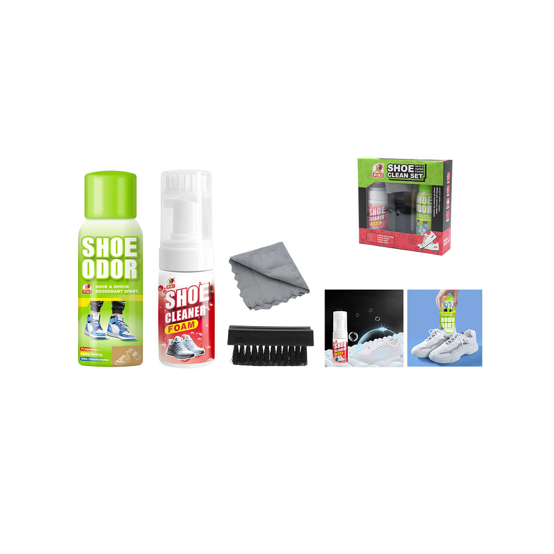 KIT DE LIMPIEZA Y DESODORIZACIÓN PARA CALZADO 1