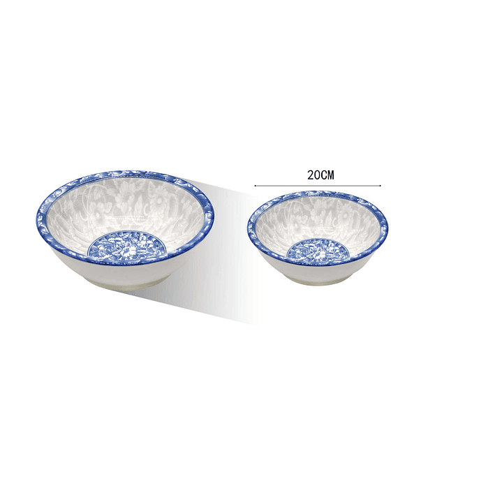 TAZÓN DE CERÁMICA ESTILO ASIÁTICO  1