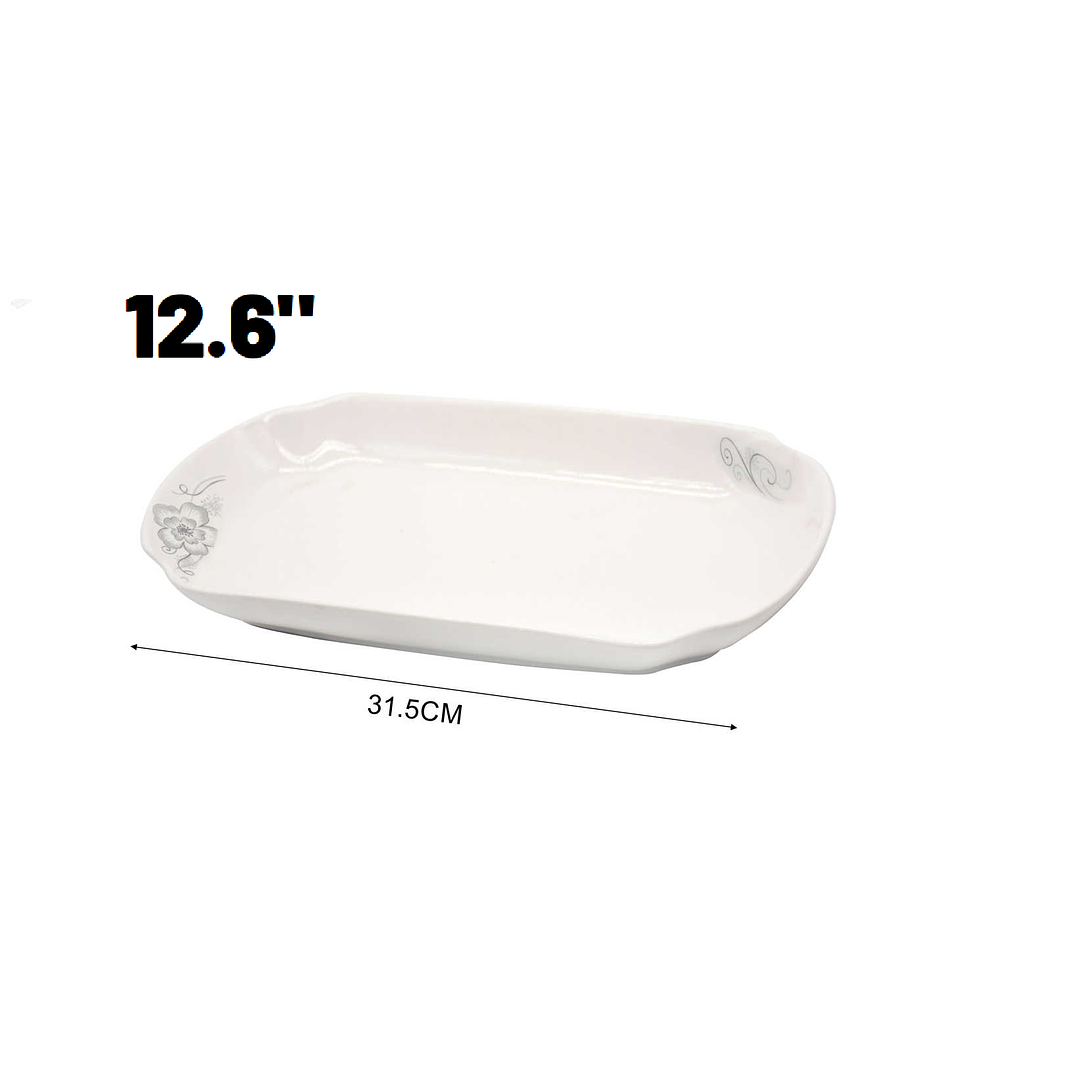 BANDEJA DE SERVIR DISEÑO FLORAL 1
