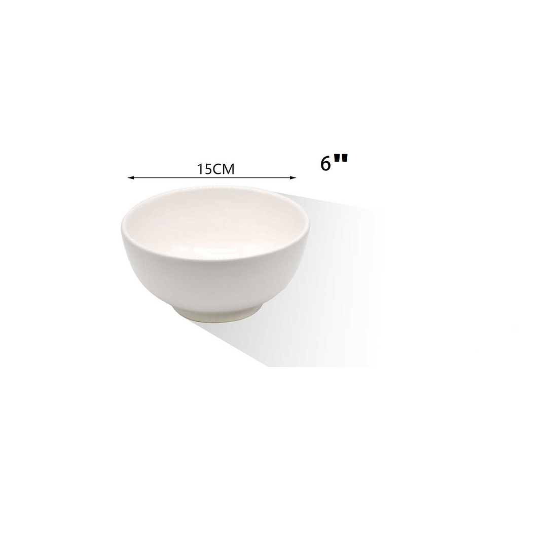 TAZÓN DE CERÁMICA COLOR BLANCO 2