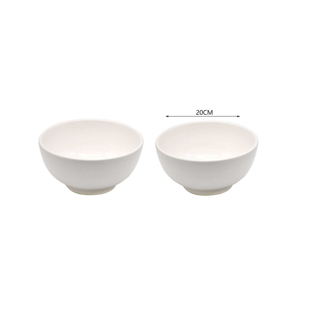 TAZÓN DE CERÁMICA COLOR BLANCO 4