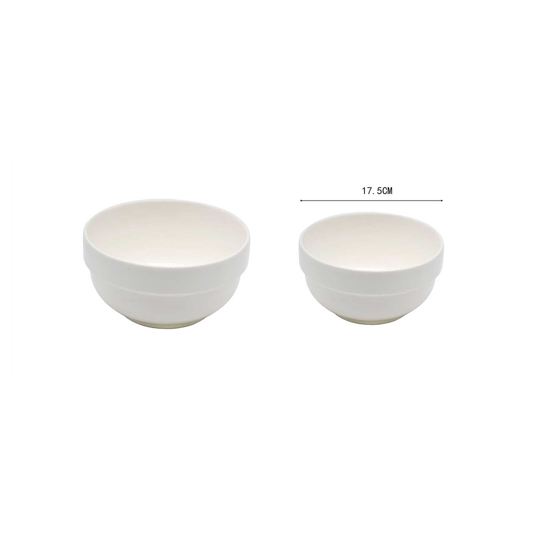 TAZÓN DE CERÁMICA COLOR BLANCO 2