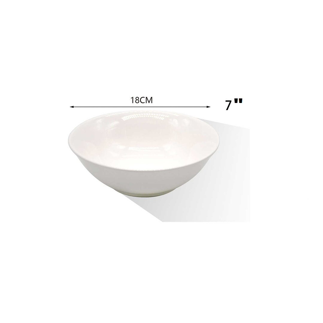 TAZÓN DE CERÁMICA COLOR BLANCO 1