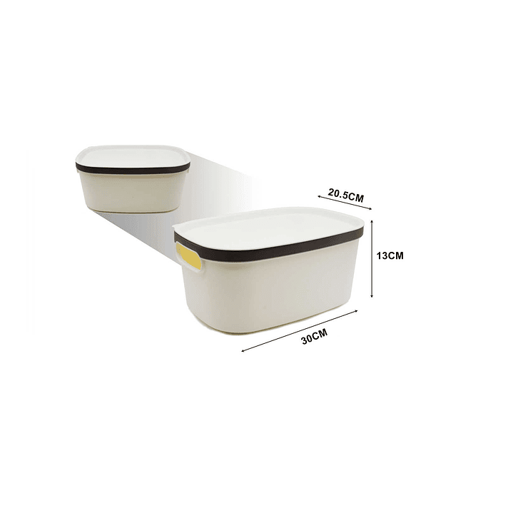 CESTA DE ALMACENAJE MULTIUSOS CON TAPA 2