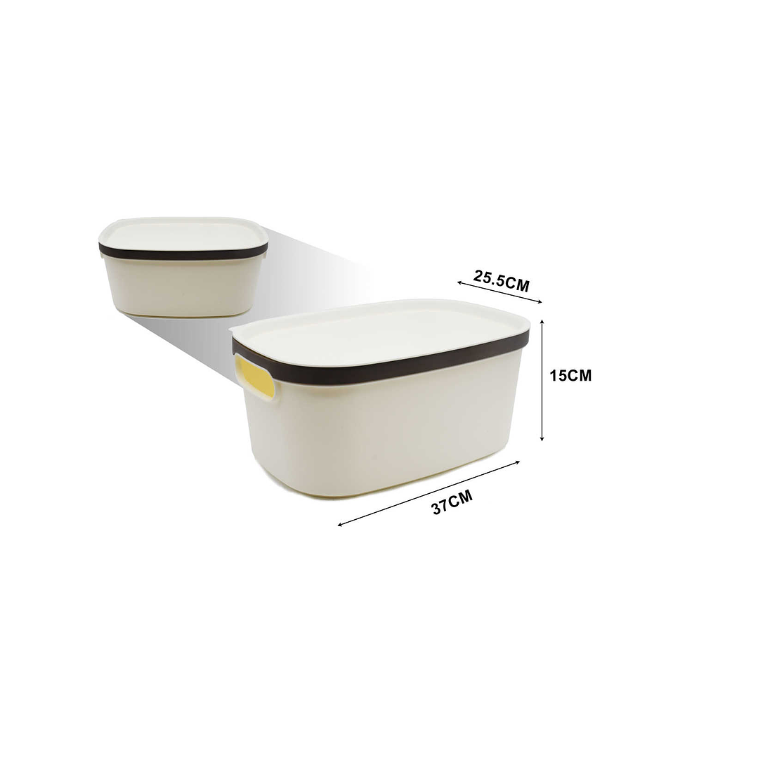 CESTA DE ALMACENAJE MULTIUSOS CON TAPA 3