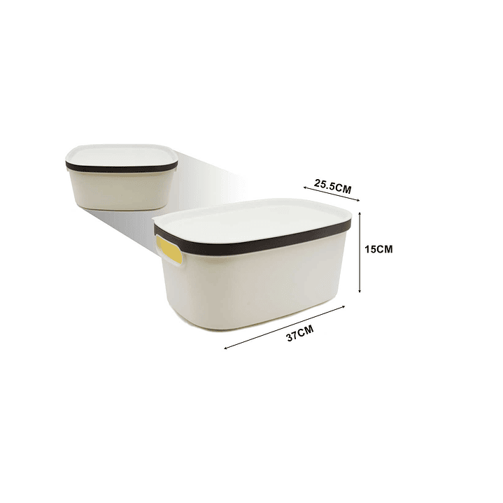 CESTA DE ALMACENAJE MULTIUSOS CON TAPA 3