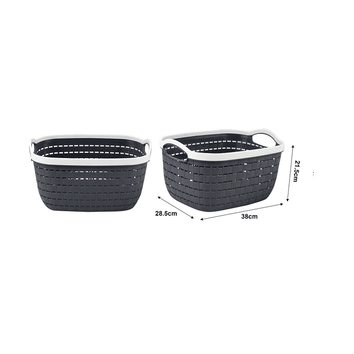 CANASTA DE PLASTICO MULTIFUNCIONAL  2